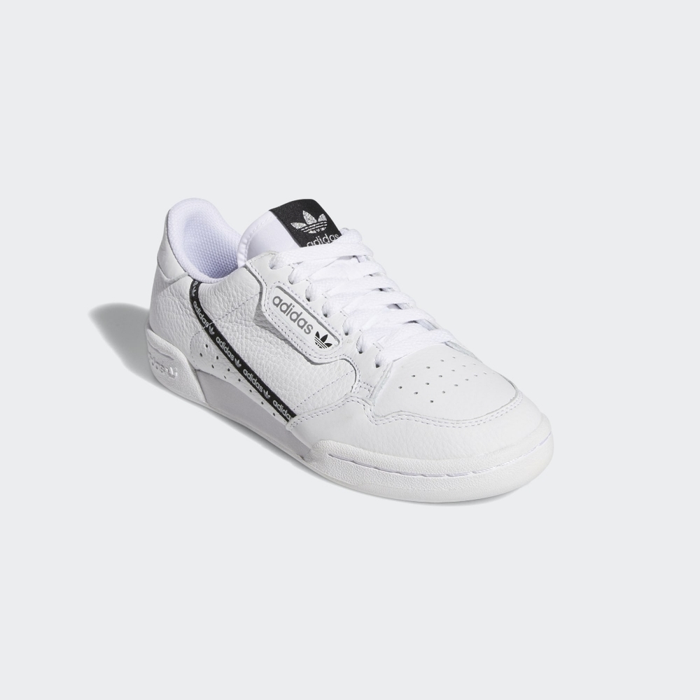 Adidas White / Black CONTINENTAL 80 SHOES - Picture 5 of 11